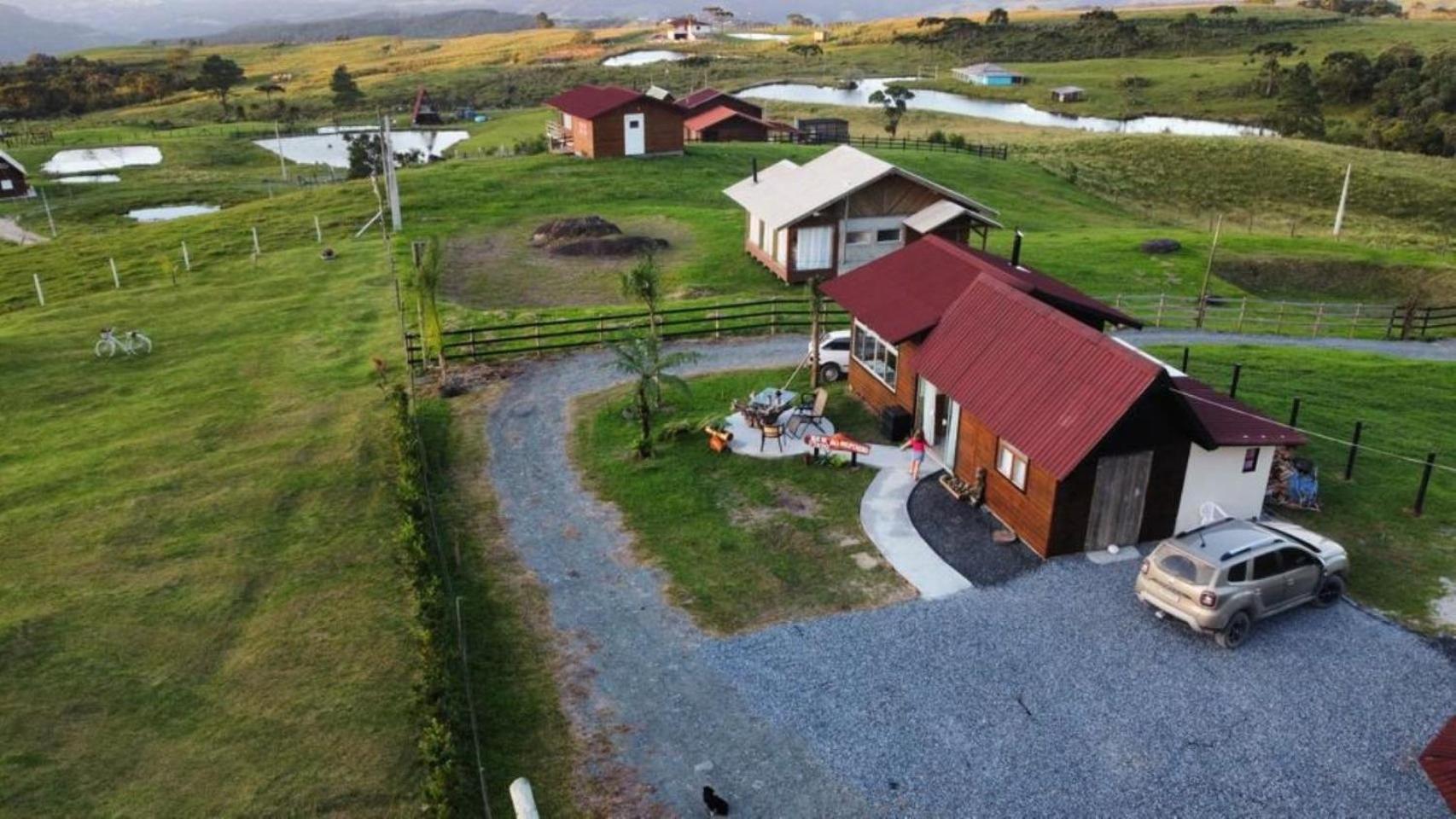 Refúgio Serra da Tartaruga Alfredo Wagner Bagian luar foto