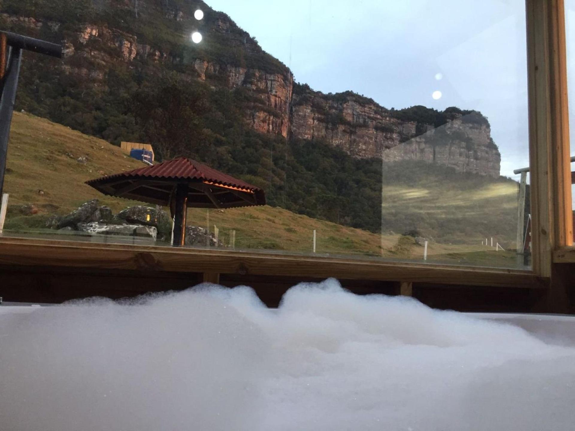 Refúgio Serra da Tartaruga Alfredo Wagner Bagian luar foto